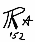 Indiscernible: monogram (Read as: TR, TRA, JR, JRA)