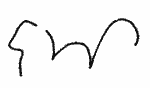 Indiscernible: monogram, illegible (Read as: EW, SW)