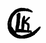 Indiscernible: monogram (Read as: CLK, LK)