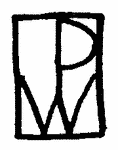 Indiscernible: monogram (Read as: PW, WP, DW, WD)