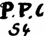 Indiscernible: monogram (Read as: PPC)