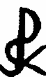 Indiscernible: monogram (Read as: SPK)