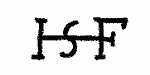 Indiscernible: monogram, illegible, old master (Read as: HSF, ISF)