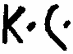 Indiscernible: monogram (Read as: KC)