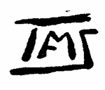 Indiscernible: monogram (Read as: TMS, TFMS, TMZ, )