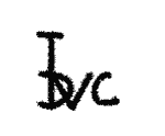 Indiscernible: monogram, illegible, old master (Read as: BVC, LDVC, JDVC)