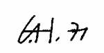 Indiscernible: monogram, symbol or oriental (Read as: GHH, WH, UAH, UA)