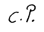 Indiscernible: monogram (Read as: C.P. )