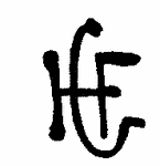 Indiscernible: monogram, symbol or oriental (Read as: HFG, HGF, HG, HC)