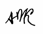 Indiscernible: monogram, illegible (Read as: AWK, AIK, AK)