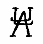 Indiscernible: monogram (Read as: ULA, ALL, ALJ, A)