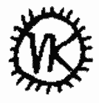 Indiscernible: monogram, symbol or oriental (Read as: VK)