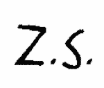Indiscernible: monogram (Read as: ZS)