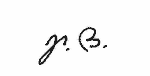 Indiscernible: monogram (Read as: JB)