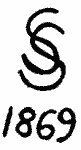 Indiscernible: monogram, symbol or oriental (Read as: SS)
