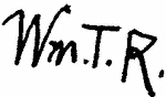 Indiscernible: monogram (Read as: WMTR)