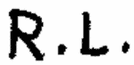 Indiscernible: monogram (Read as: RL)