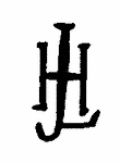 Indiscernible: monogram, symbol or oriental (Read as: HJL, HLJ, JHL, J)