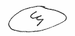 Indiscernible: monogram, illegible, symbol or oriental (Read as: E, W, EG)