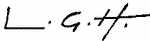 Indiscernible: monogram (Read as: LGH)