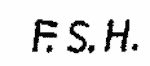 Indiscernible: monogram (Read as: FSH)