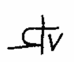 Indiscernible: monogram (Read as: STU, STV)