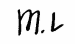 Indiscernible: monogram (Read as: ML)