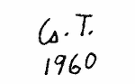 Indiscernible: monogram (Read as: CST, CT, GT)