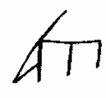 Indiscernible: monogram, symbol or oriental (Read as: AM, M)