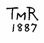 Indiscernible: monogram (Read as: TMR)