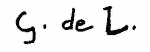 Indiscernible: monogram (Read as: GDEL)