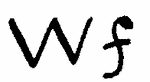 Indiscernible: monogram (Read as: WS, WF)
