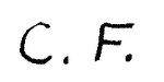 Indiscernible: monogram (Read as: CF)