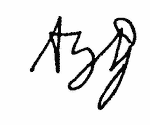 Indiscernible: monogram, illegible (Read as: ABD, AUG, AYM, A)