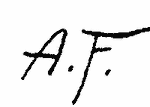 Indiscernible: monogram (Read as: AF)