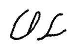 Indiscernible: monogram, illegible (Read as: DS, DL, GL, UL)