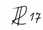 Indiscernible: monogram (Read as: R, HR, D)