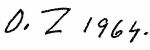 Normal: monogram (Read as: O. Z)
