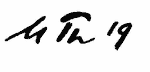 Indiscernible: monogram, illegible (Read as: MTH, MTN)