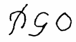 Indiscernible: monogram (Read as: TGO)