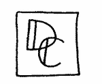 Indiscernible: monogram (Read as: DC)