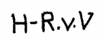 Indiscernible: monogram (Read as: HRVV)