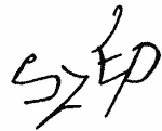 Indiscernible: monogram (Read as: SZEP)