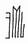 Indiscernible: monogram (Read as: EMU, EML)