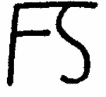 Indiscernible: monogram (Read as: FS)