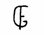 Indiscernible: monogram (Read as: GF, FG, DF, FD)
