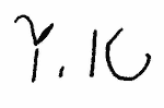 Indiscernible: monogram (Read as: YK)