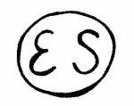 Indiscernible: monogram (Read as: ES)