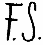 Indiscernible: monogram (Read as: FS)