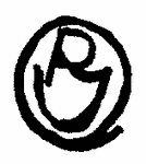 Indiscernible: monogram, symbol or oriental (Read as: R, RG, P, PG)